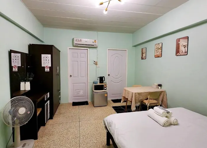 202-stp Homely Free Wi-fi And Near Bts Apartment